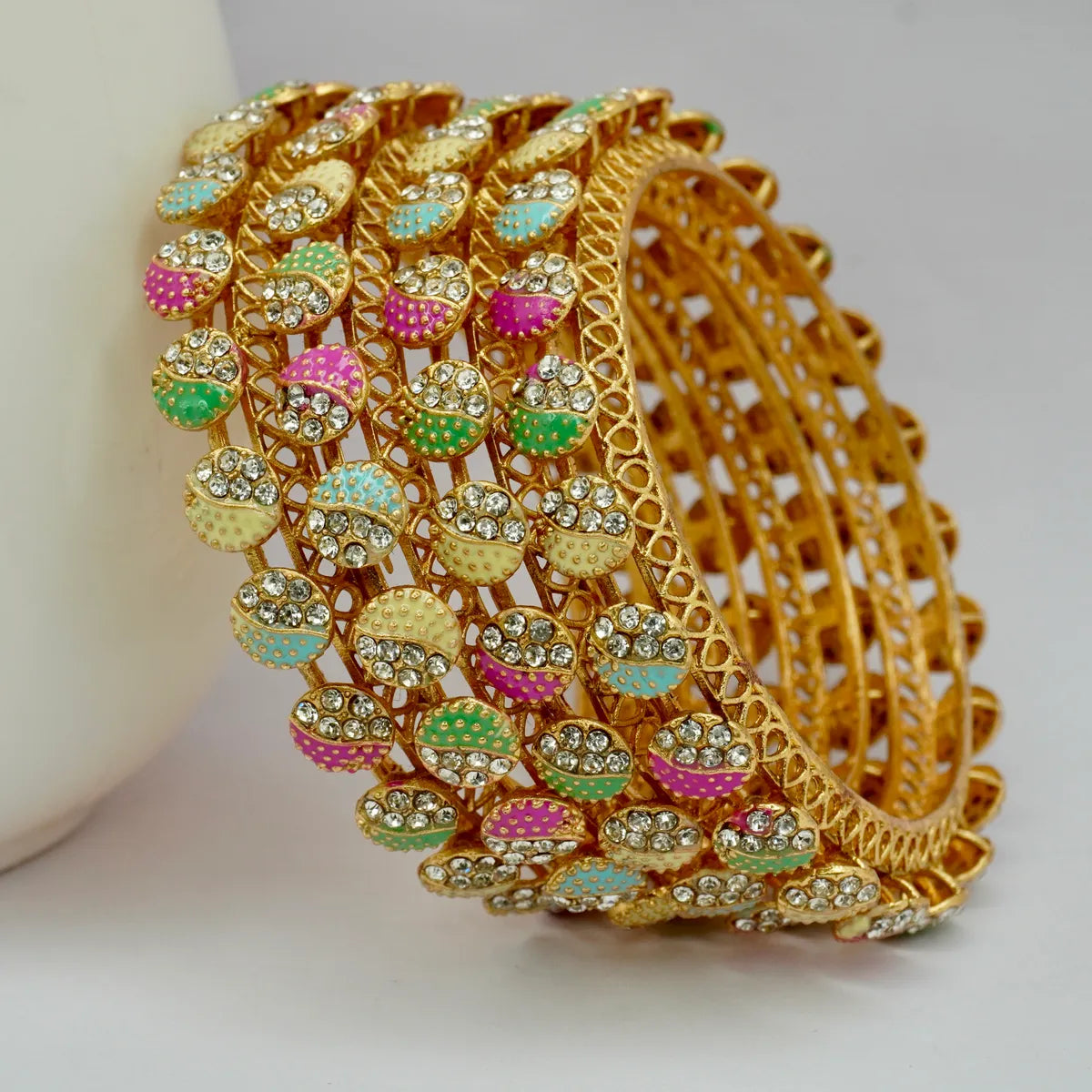Designer Meena Gokhru Set (4 Pieces)